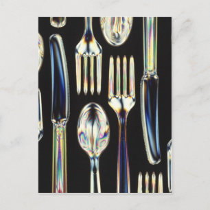 Cutlery Postkarte