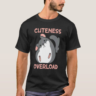 Cutness Overload Pet Rodent Niedlich Chinchilla T-Shirt