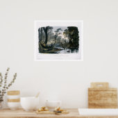 Cutoff River, Zweig der Wabash, Platte 8 von V Poster (Küche)