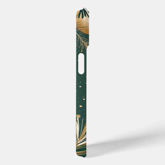 Cutom Name Monogram Weihnachtsschmuck Case-Mate iPhone Hülle (Rückseite / Rechts)