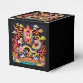 Cutout-Effekt des chinesischen Drachen-Layered Geschenkschachtel (Vorderseite)