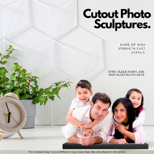 Cutout-Fotoskulpturen - Ihre Erinnerungen veränder Freistehende Fotoskulptur