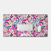 Cutout-Muster für Inspirierte Blumenformen Schreibtischunterlage (Tastatur & Maus)