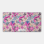 Cutout-Muster für Inspirierte Blumenformen Schreibtischunterlage (Vorderseite)