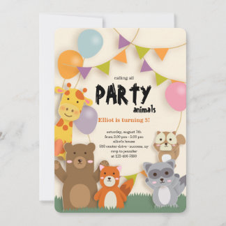 Cutouts für Party Einladung