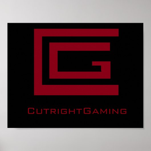 CutrightGaming Poster (Vorne)