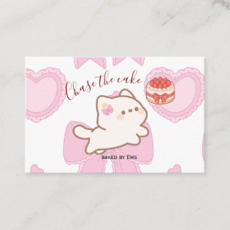 Cutsey bakery business card visitenkarte