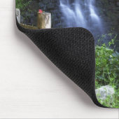 Cuttalossa Bauernhof-Wasserfall Mousepad (Ecke)