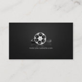 Cutter Director beruflich Video Film Editor Visitenkarte (Rückseite)