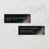 Cutter Director für Video Film Editor Mini Visitenkarte (Vorne/Hinten)