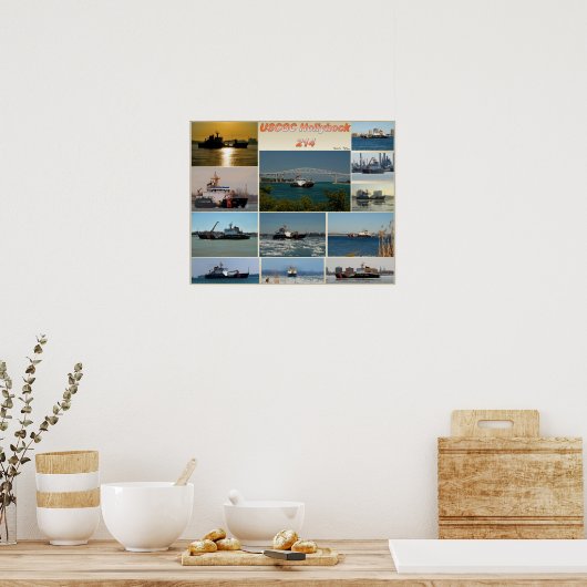 Cutter Hollyhock WLB-214 Poster (Küche)