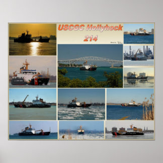 Cutter Hollyhock WLB-214 Poster