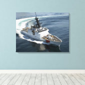 Cutter Waesche der US-Küstenwache 2 Leinwanddruck (Insitu (Holzboden))