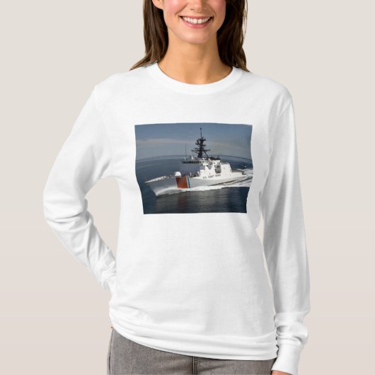 Cutter Waesche der US-Küstenwache 3 T-Shirt (Vorderseite)