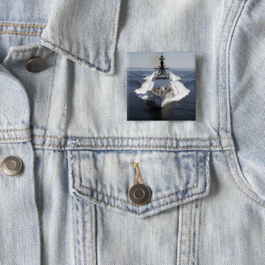 Cutter Waesche der US-Küstenwache Button (Beispiel)