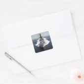 Cutter Waesche der US-Küstenwache Quadratischer Aufkleber (Umschlag)