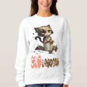 "Cuttest Catastrophic Kitten Chaos" Sweatshirt (Vorderseite)