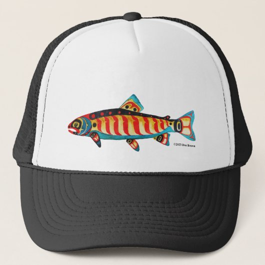 Cutthroat an der Küste; Truckerkappe (Vorderseite)