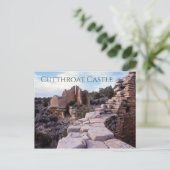 Cutthroat Castlet, Hovenweep National Monument, AB Postkarte (Stehend Vorderseite)