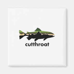Cutthroat-Forelle für Angel-Junkies Magnet