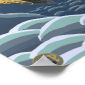 Cutthroat Forellen FischereiArizona Poster (Ecke)