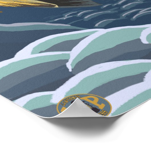 Cutthroat Foreut FishingUtah Poster (Ecke)