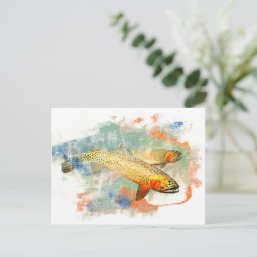 Cutthroat Postkarte (Stehend Vorderseite)