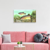 Cutthroat-Trout-Malerei Leinwanddruck (Insitu (Wohnzimmer))