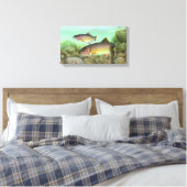 Cutthroat-Trout-Malerei Leinwanddruck (Insitu (Schlafzimmer))