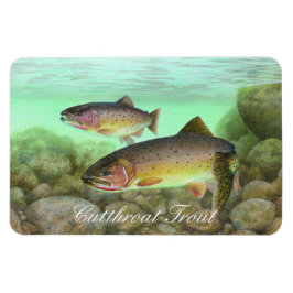Cutthroat Trout Painting Magnet