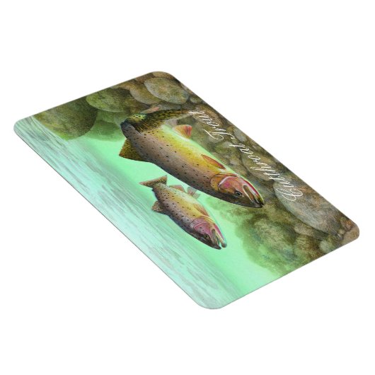 Cutthroat Trout Painting Magnet (Rechte Seite)