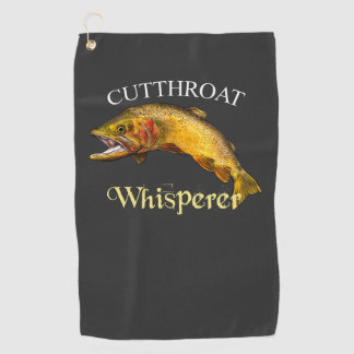 Cutthroat Trout Whisperer Fisch Handtuch