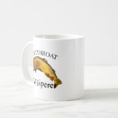 Cutthroat Trout Whisperlight Kaffeetasse (Vorderseite Links)