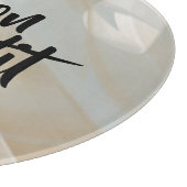 Cutting Board Abstrakt Zuhause Trend Sandy Tornado Schneidebrett (Ecke)