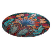 CUTTING BOARD - Art Deco #2 Schneidebrett (Ecke)