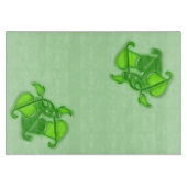 Cutting Board - Cluster von grünen Blätter Schneidebrett (Vorderseite)