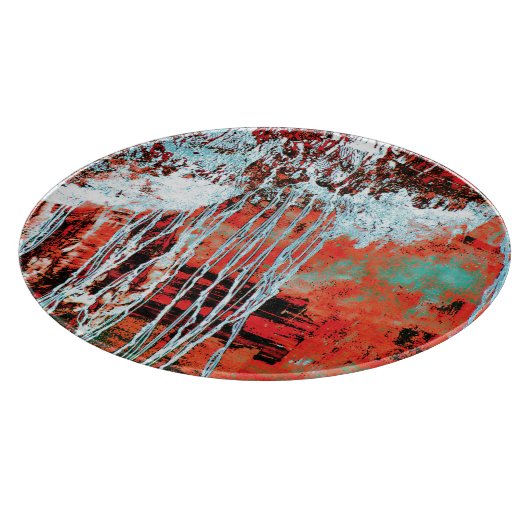 Cutting Board – Corrosion Pulse Schneidebrett (Ecke)