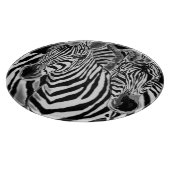 Cutting Board Familie Couple Zerbra Schneidebrett (Ecke)