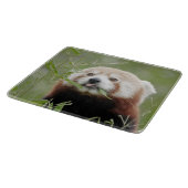 Cutting Board Foto Rote Panda , Tiere 0216. Schneidebrett (Ecke)