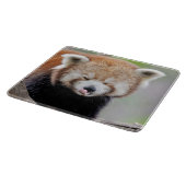 Cutting Board Foto Rote Panda , Tiere 0218. Schneidebrett (Ecke)