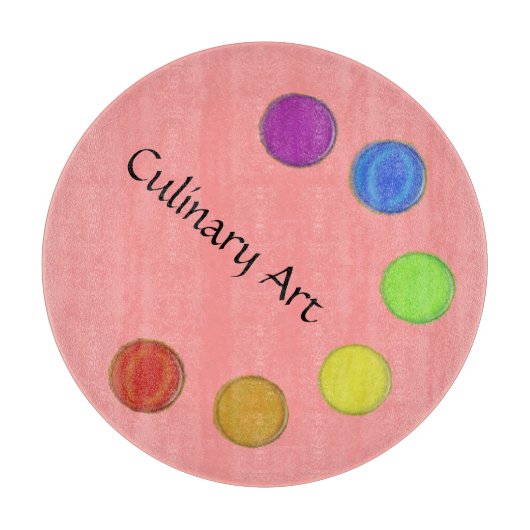 Cutting Board - Kulinarische Kunst Schneidebrett (Vorderseite)