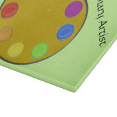 Cutting Board - Kulinarischer Künstler Schneidebrett (Ecke)