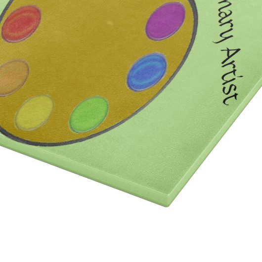 Cutting Board - Kulinarischer Künstler Schneidebrett (Ecke)