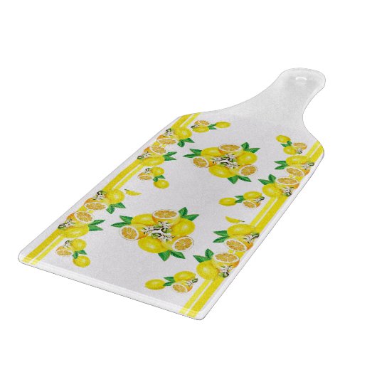 Cutting Board Lemon Theme Schneidebrett (Ecke)