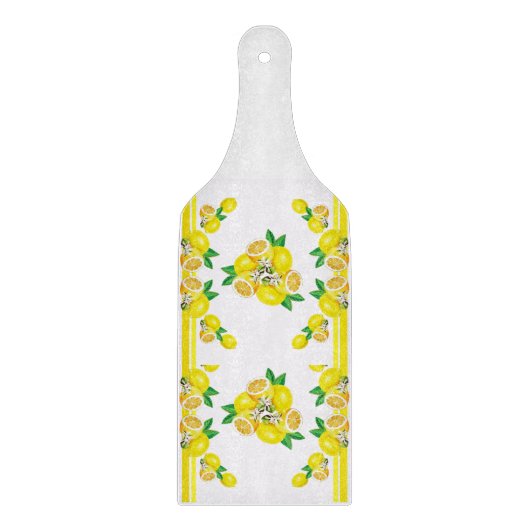 Cutting Board Lemon Theme Schneidebrett (Vorderseite)
