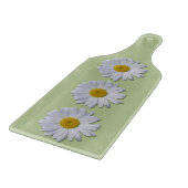 Cutting Board - New Daisies on Sage Schneidebrett (Ecke)