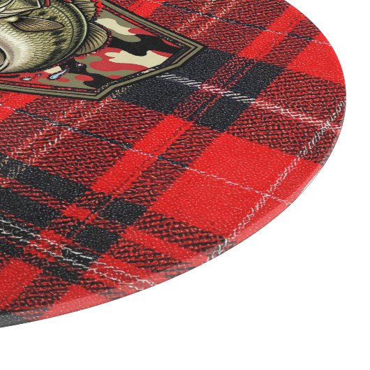 Cutting board with fun and bold illustration  schneidebrett (Ecke)