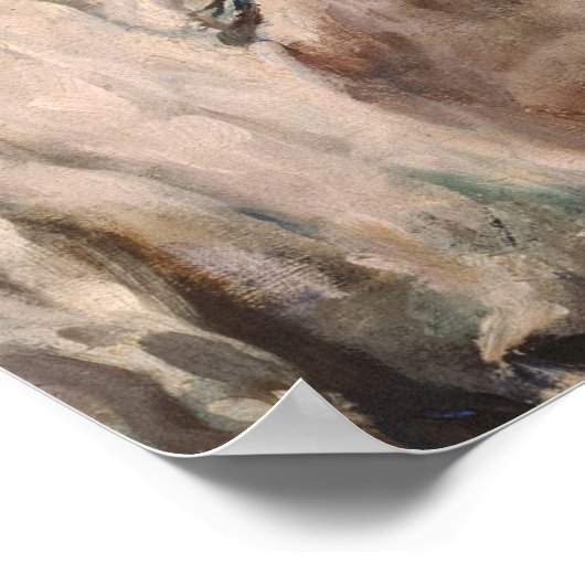 Cutting by Newell Convers Wyeth Poster (Ecke)