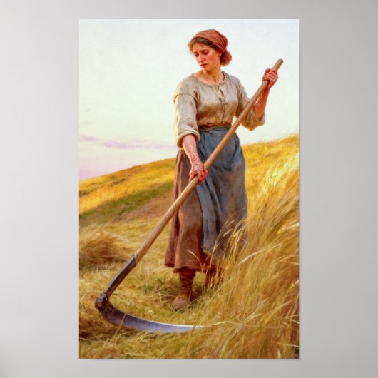 Cutting Hay  Poster (Vorne)