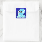 Cuttle Scuttle Blue Cuttlefish Sticker (Tasche)